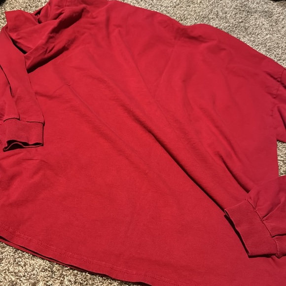 Gildan heavyweight long sleeve T w/zig-zagged elephant (think Bama!) 2XL EUC! - Picture 8 of 8